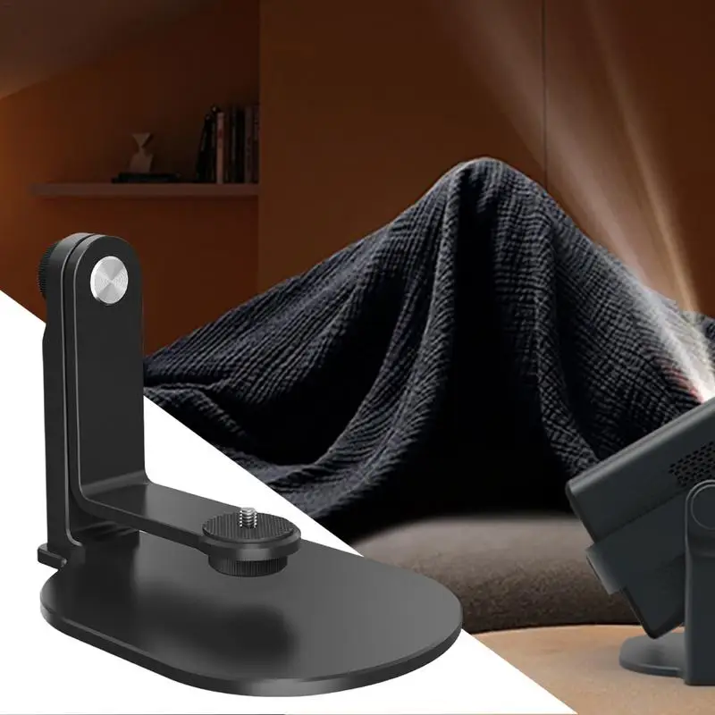 Tabletop Projector Stand Table Projector Stand 360 Adjustable Tilt Multiple Angle Desktop For Desktop Bedside