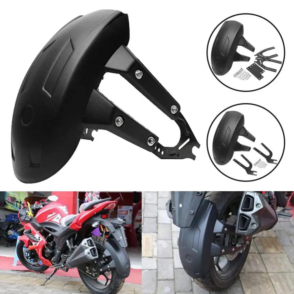 

Fender Mudguard Motorcycle Motorbike Rear Wheel Splash Cover Guard with Bracket