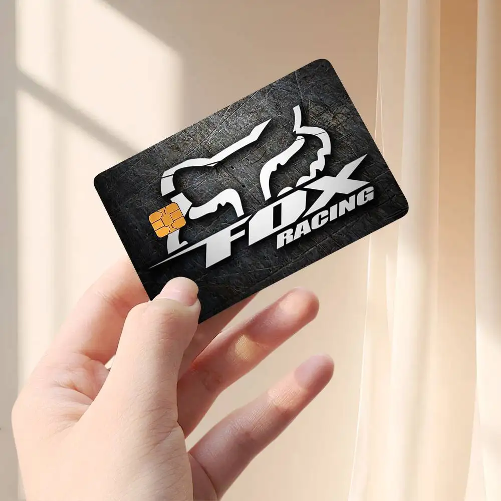 F-Fox Racing Card Aufkleber, Kreditkartenschutzaufkleber, widersteht Kratzer und Abrieb – Detail 9