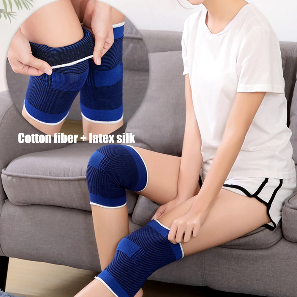Sports Knee Support Brace Wraps Compression Sleeve Stabilizer for Arthritis Meniscus Patella Protector Running 1 Pair BraceTop knee support sleeve,knee support,knee brace,knee wraps