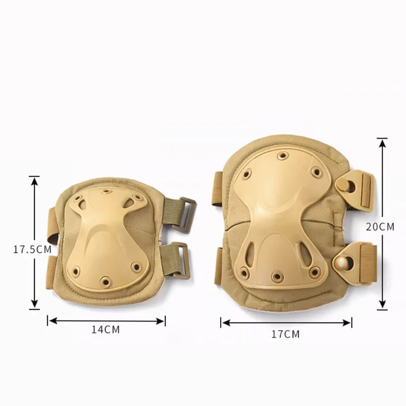 Outdoor Tactical Protective Kneepads Gear Knee Pads Elbow Pads  For Outdoor Cycling Mountaineering And Hiking Protection Sports