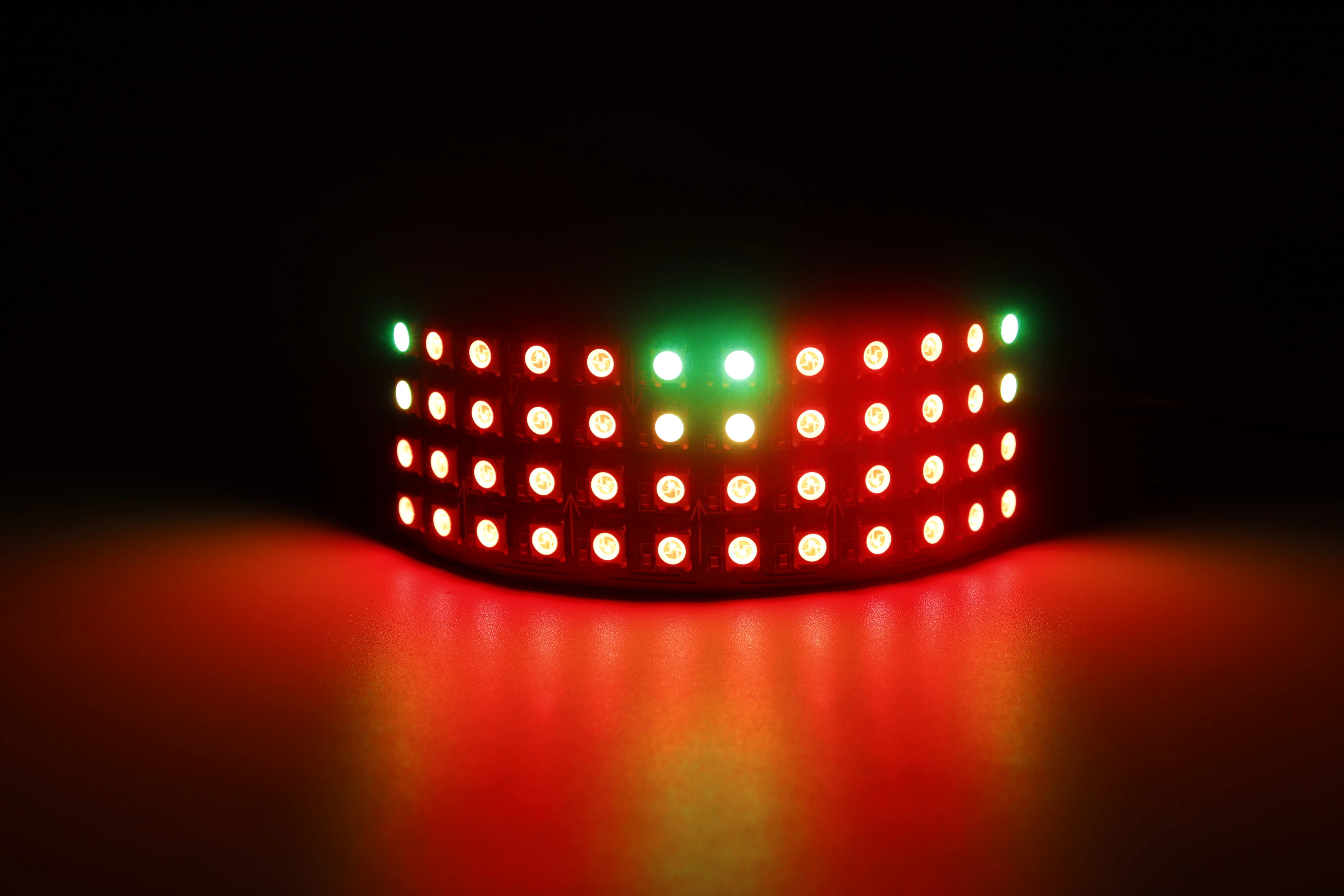 Description Picture 2 of itemWS2812B LED Digital Flexible Individually Addressable 4X12 48Pixels   Panel Light WS2812IC Module Matrix Screen DC5V ﻿