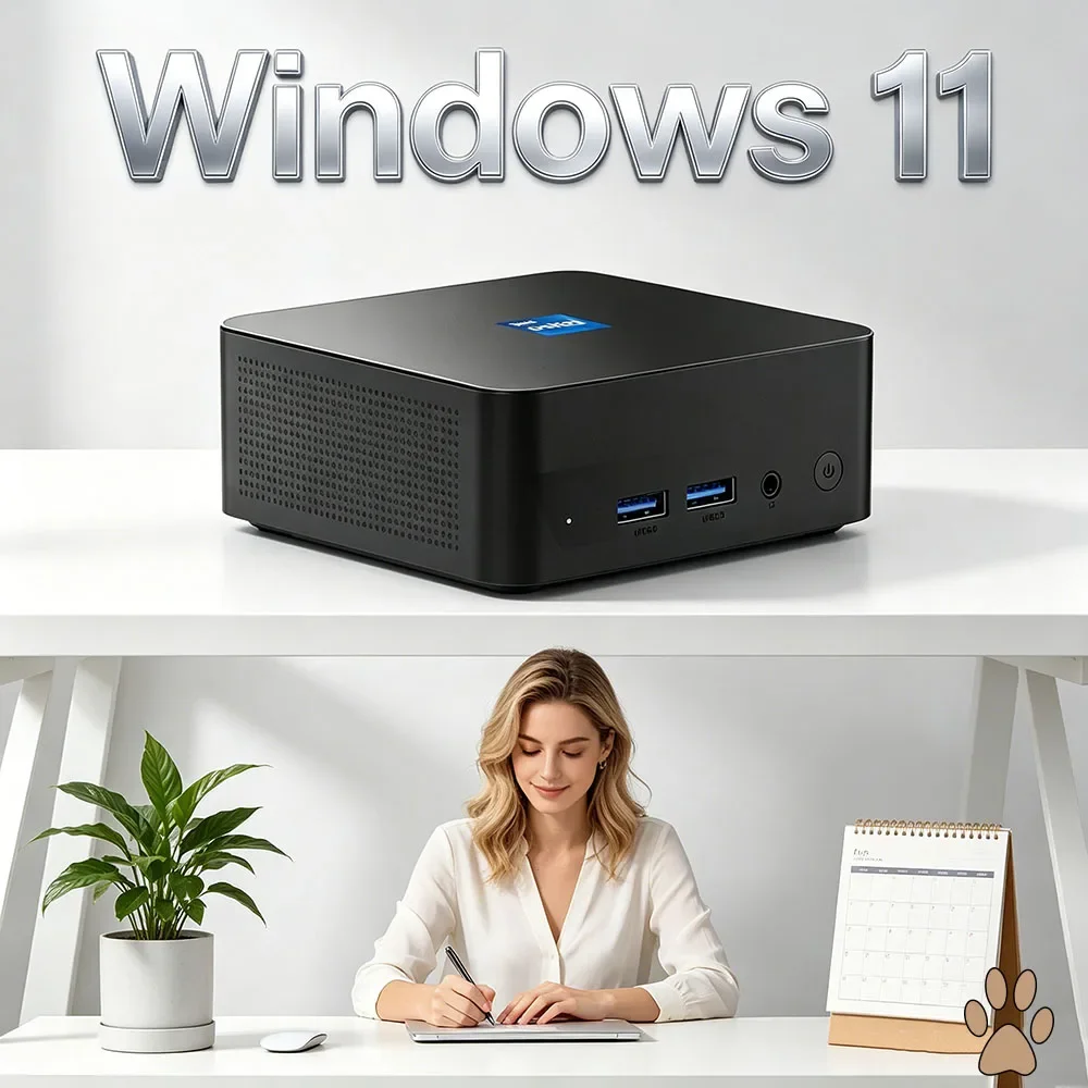 웅장한 코어 i9 10980H 윈도우 11 프로 미니 PC 32GB 램 1TB/2TB S..