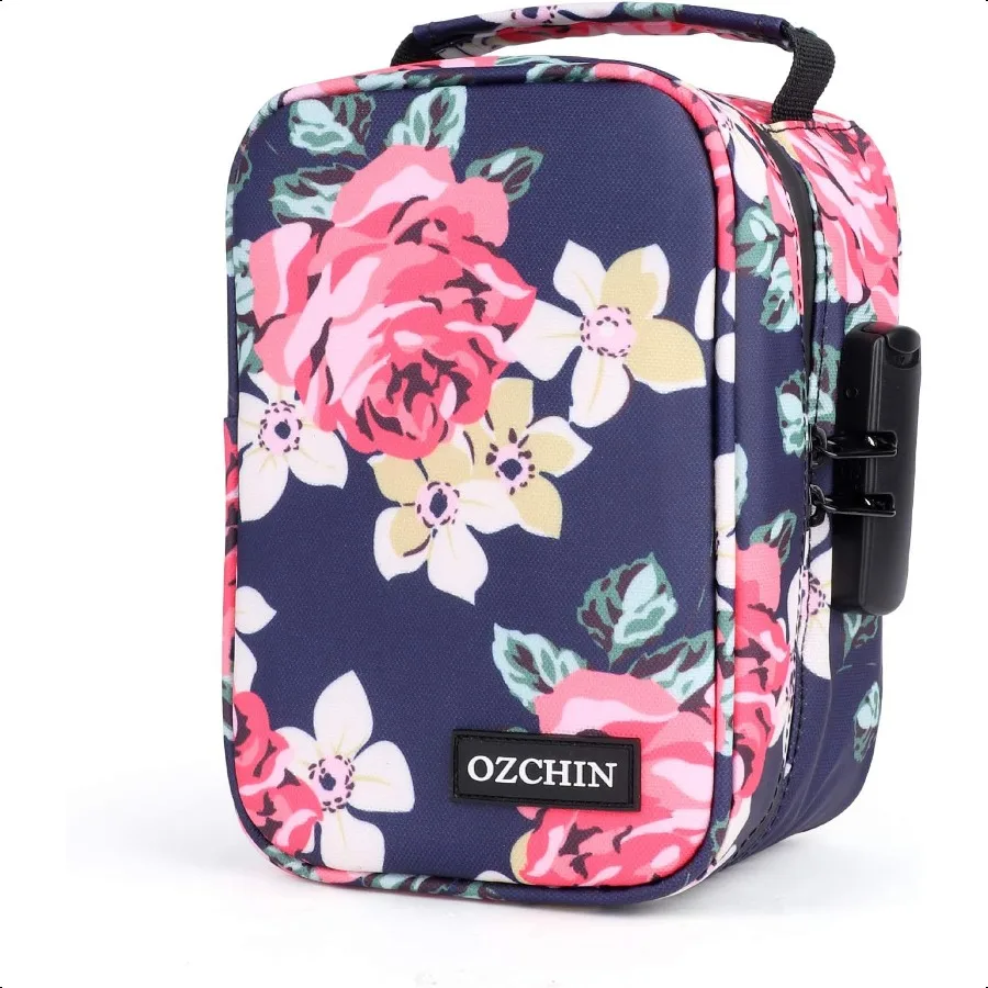 Smell Proof Organizer Bag with Combination Lock
