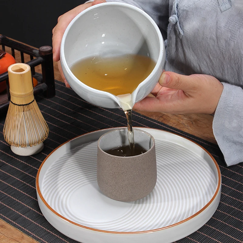 LIZAOTAO Matcha Bowl Japanese Matcha Ceramic Tea Bowl Retro Japanese Kung Fu Tea Set Set Accessories
