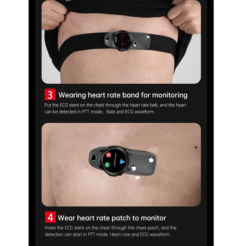 Ʈ ð ECG PPG AFE HRV   ü  IP68  Ʈ ġ