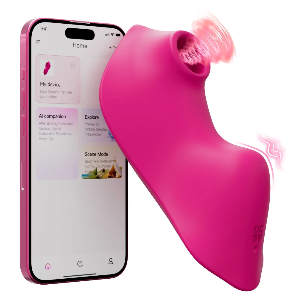 Trådlös app-styrd klitorisvibrator för trosor_voghion.com