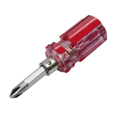 Compact Portable Radish Head Screwdriver with Ratchet Handle (A with magnetic)