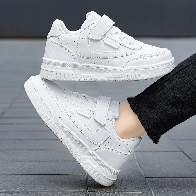 Spring and Autumn Running Sneakers for Kids Non-slip Shoes for Boys Sneakers Leather Kids Tennis Hugh Fashion Mesh Shoes kids shoes