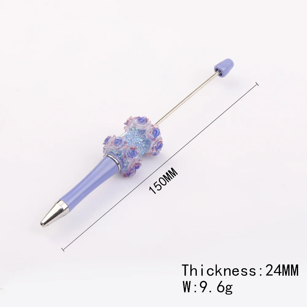 Cordial Design 20Pcs 24*150MM Beadable Pen Findings/Cute Pens/DIY Beaded Pen Accessories/Jewelry Findings & Components #16367 - cordial