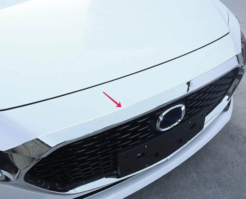 

Автомобильные аксессуары для Mazda 3 Axela BP 2020 2021, сетчатая Декоративная полоса в форме губ