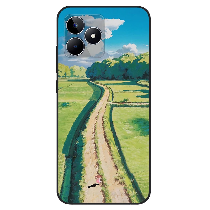 Soft TPU Silicone Protective Back Cover - Fashionable Phone Case