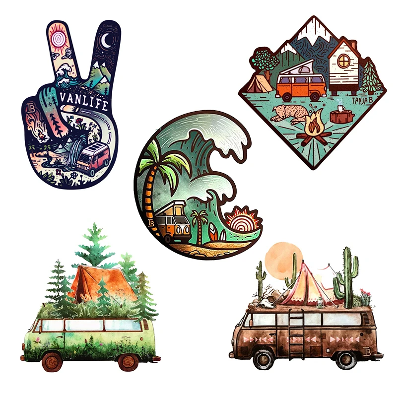 Flower decals for campervan - België