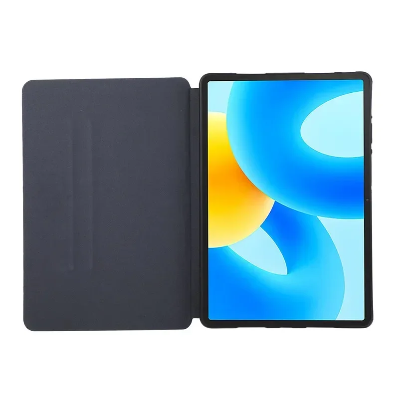Elegant PU Leather Tablet Case with Soft TPU and Stylus Holder