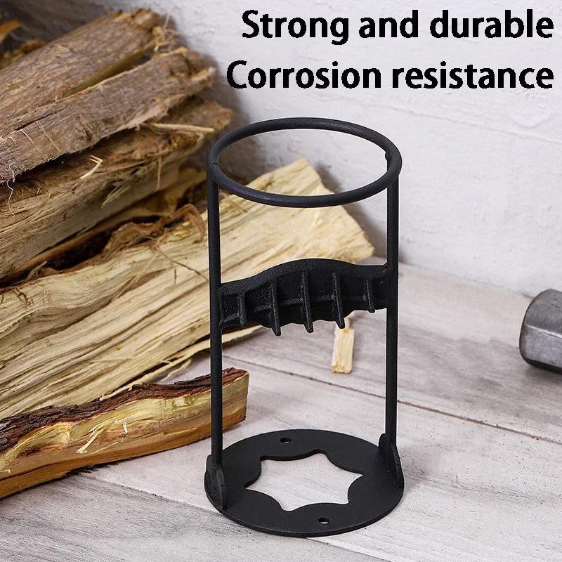 Vertical Log Splitters Manual Wood Chopping Machine Household Portable Firewood Divider Outdoor Professional Woods Splitting