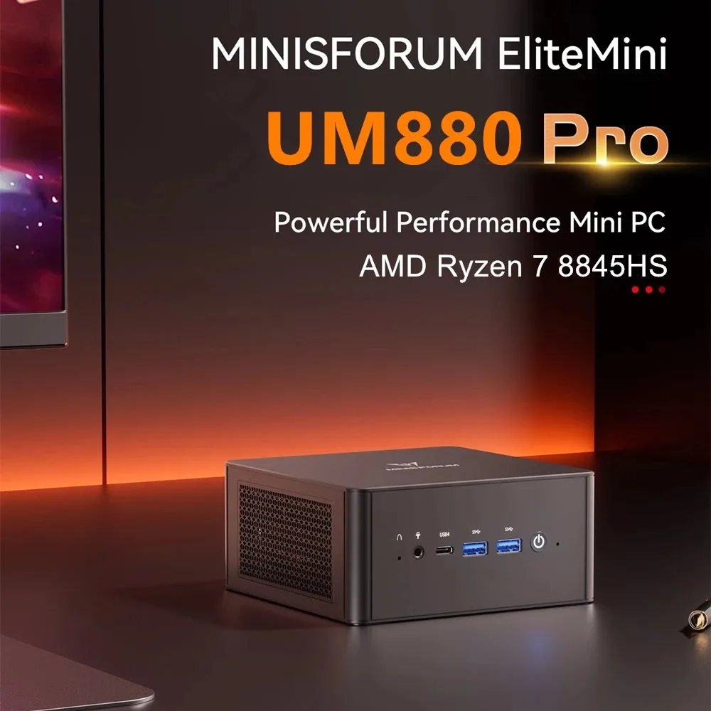 ミニPC MINISFORUM UM890 Pro MINISFORUM ゲーミングミニPC UM890 UM880 Pro AMD Ryzen 9 8945HS R7