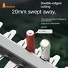 Electric Hedge Trimmer with Rechargeable Battery - Garden Pruning Tool for Tea Tree Cutting and Branch Trimming 2