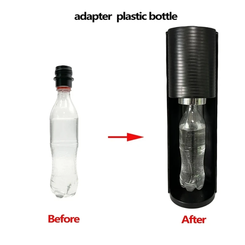 Plastic Adapter Bubble Bottle Adapter Plastic Water Bottle Universal 28mm Suitable for Various Bottles