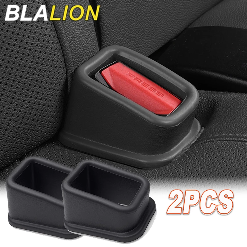 BLALION 2PCS Car Seat Belt Slot Fixer Safety Belts Lock thumbnail 3