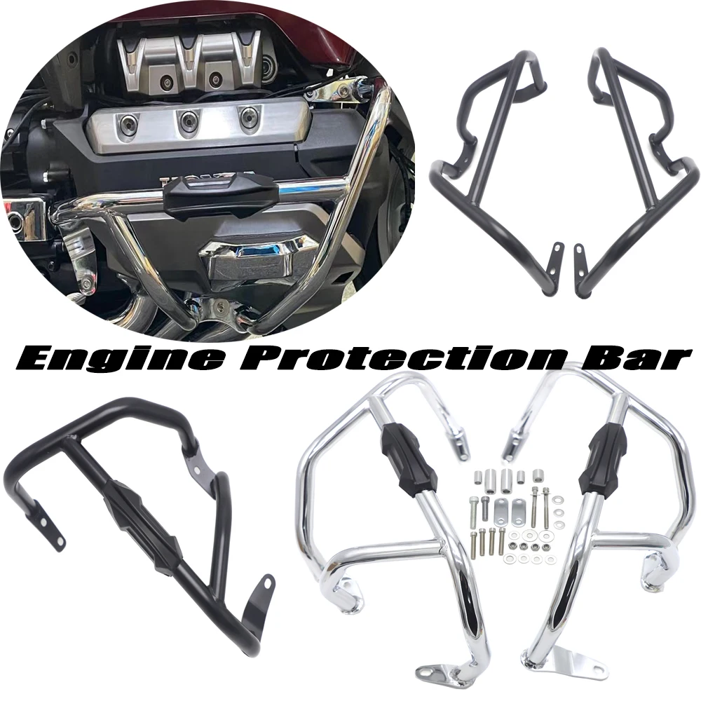 MotorcycleEngineGuardCrashBarBarsBumperProtectorForHONDAGold