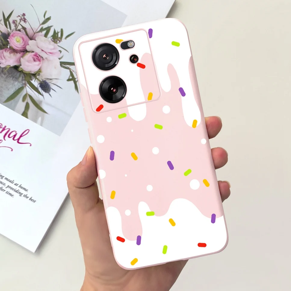 For Xiaomi 13T Case 13 T Pro 5G Candy Paint Soft Silicone Shockproof Phone Cases For Xiaomi 13T Mi13T Pro Bumper Cover Capa