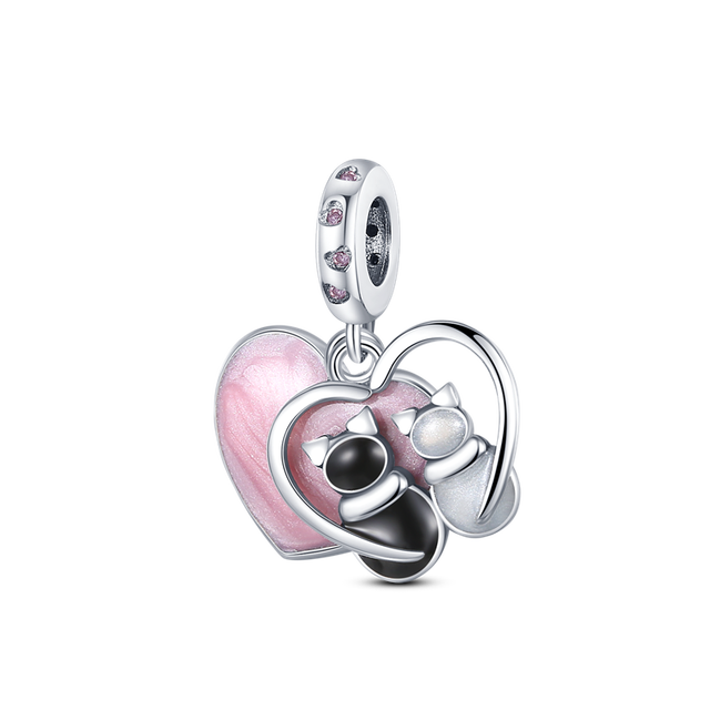 Sterling Silver New charm Fit Original Pandora charm bead Pendant trunk Charm Bracelet Necklace Trinket Diy Women Jewelry