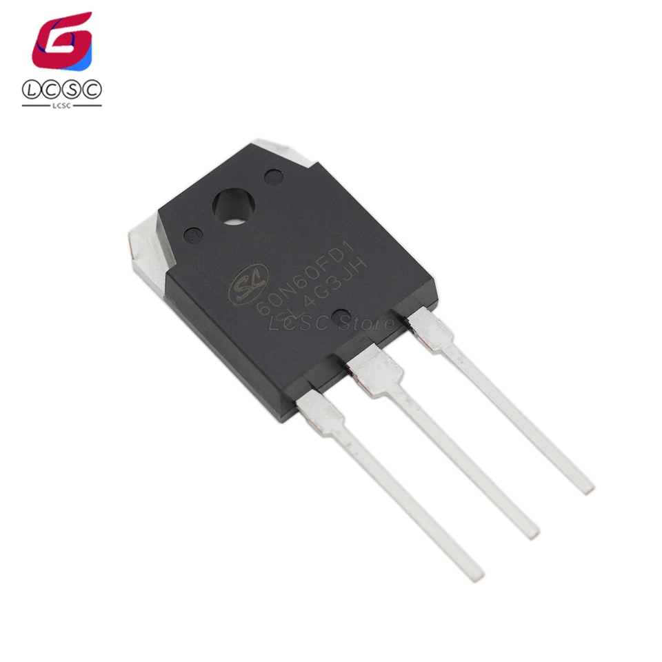 5 Pezzi Transistor SGT60N60FD1 TO3P - Ricambio Elettronico Di Alta Qualità - Foto 2