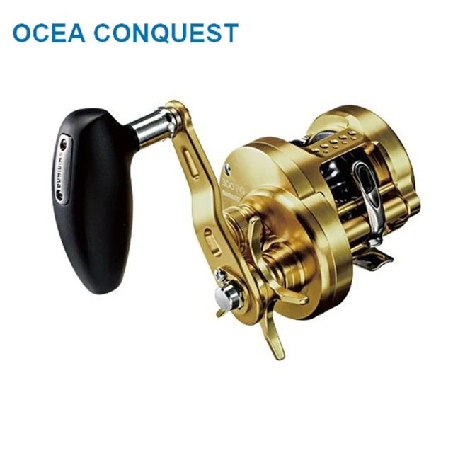 100% Original SHIMANO OCEA CONQUEST Fishing Wheel 300PG 301PG Bait Casting  Spinning Reel 10+1BB Fishing Gear Made in Japan