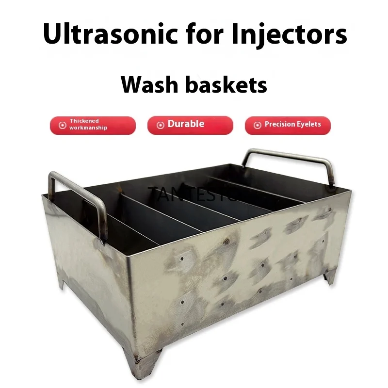 CRIN Injector Präzisions-Ultraschall-Reinigungskorb, 10 Liter, 15 Liter, ultrafeine Öffnung