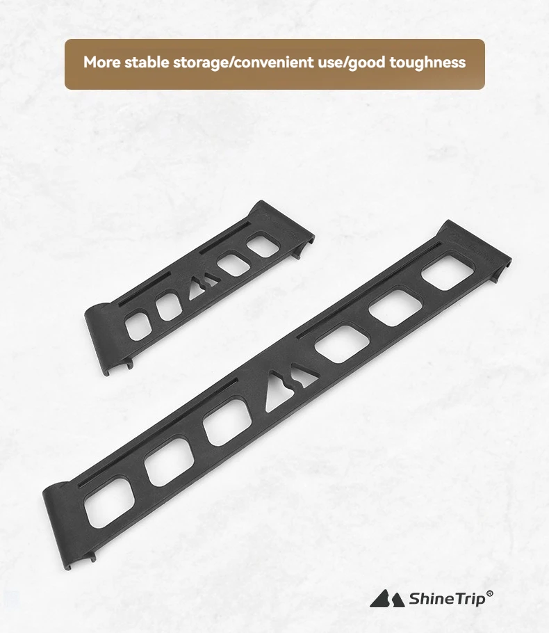 Description Picture 3 of itemShine Trip Outdoor Camping Triangle Shelf Side Buckle Multifunctional Tableware Rack Stability Buckle
