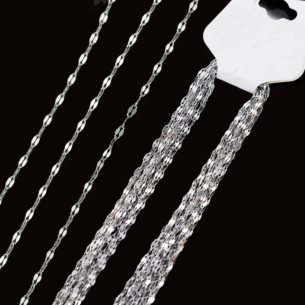 10 stücke Gold Edelstahl Link Halskette Ketten Schmuck kubanischen Lippen Hals reifen mit 5cm Extender für Männer Frauen machen keine verblassen Masse