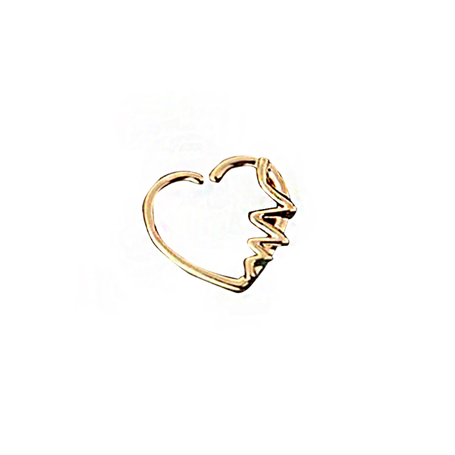 Hoop Nostril Bendable Ring Gem Cartilage Tragus Daith Piercing Earrings Septum Clicker Helix Conch Rook Piercing
