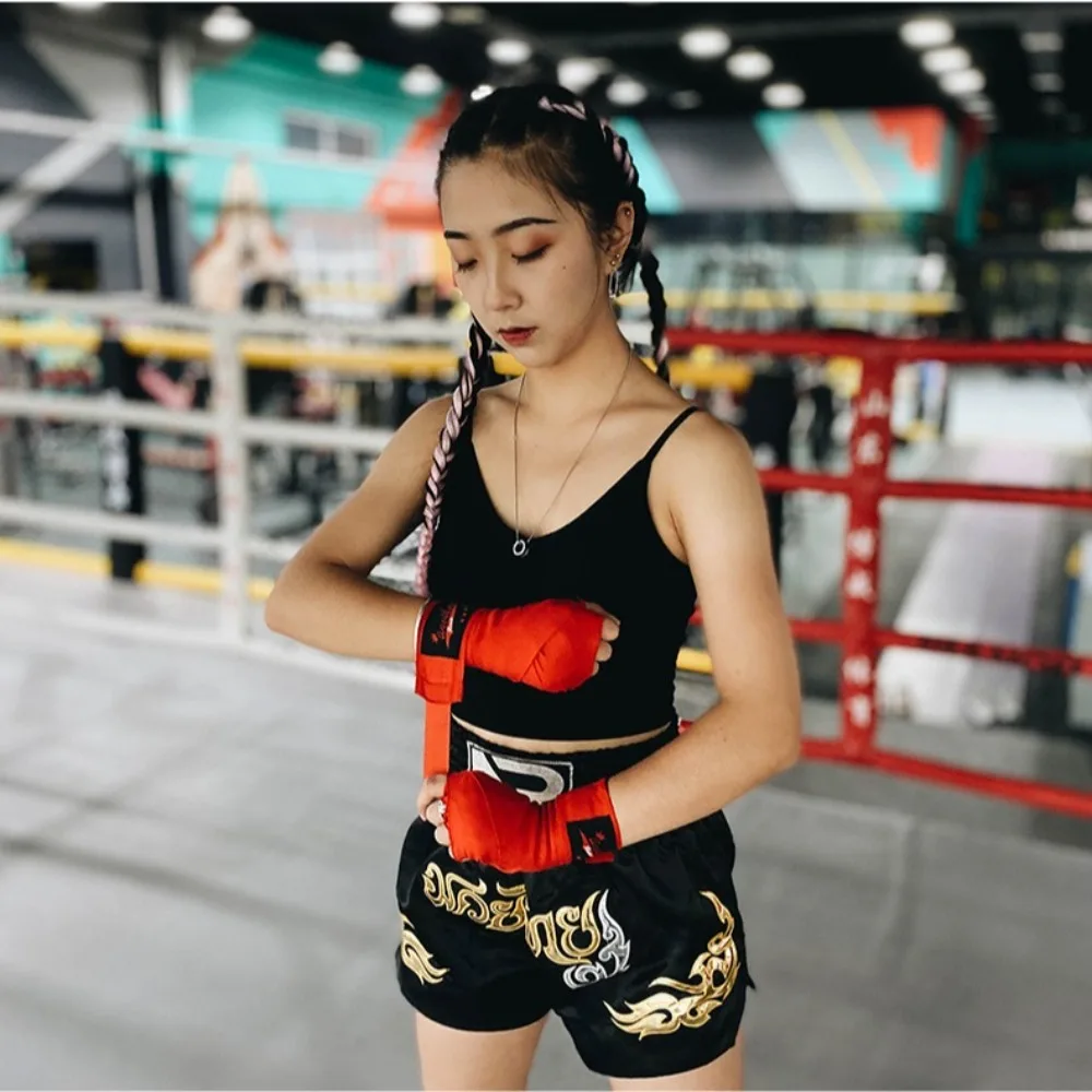 Boxing Accessories 5M Boxing Straps Elastic Cotton Hand Guards Straps Protect 2 Rolls Bandages Wrapped Kick boxing bandages