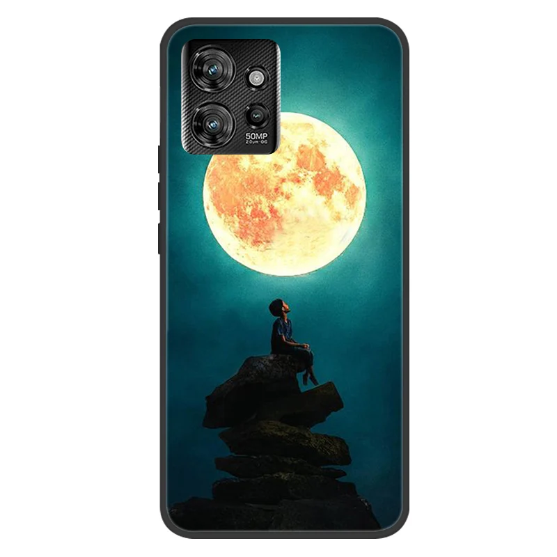 Shockproof Soft Silicone Bumper Coque Shell - Protective Back Cover
