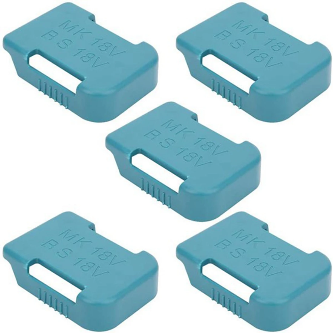 

10 Pcs New for Makita 18V Fixing Devices Battery Storage Rack Holder Case(Blue)