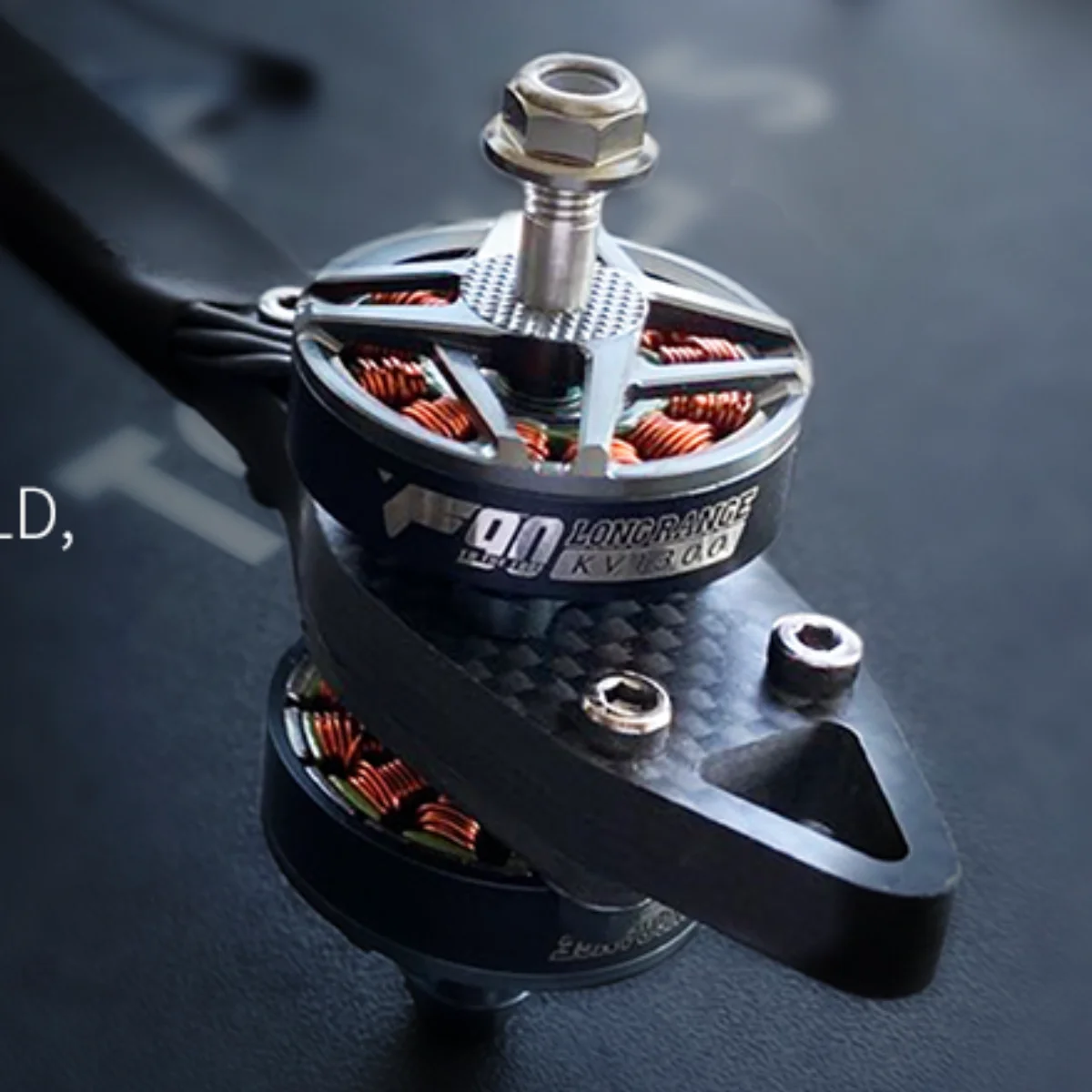 T-motor T-HOBBY F90 2806.5 5-6S KV1300/KV1500/KV1950 Brushless Motor Fpv Racing Drone Motor For longer fight time Drone DIY Part thumbnail 3