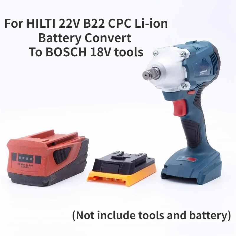 HI-LTI 22V Adapter Voor Nu-ron B22-55 Lithium-ion Accu Naar B22-2.6 Elektrisch Gereedschap
