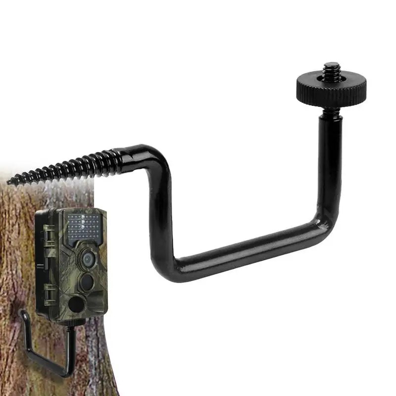 

Кронштейн для крепления фотоловушки на дерево, кронштейн для фотоловушки, многоразовый портативный держатель для фотоловушки для солнечных панелей и оленей