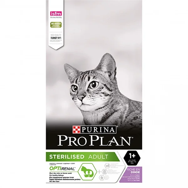 Purina Pro Plan Sterilised Turkey Turkey Food Rich For Sterilized Cats
