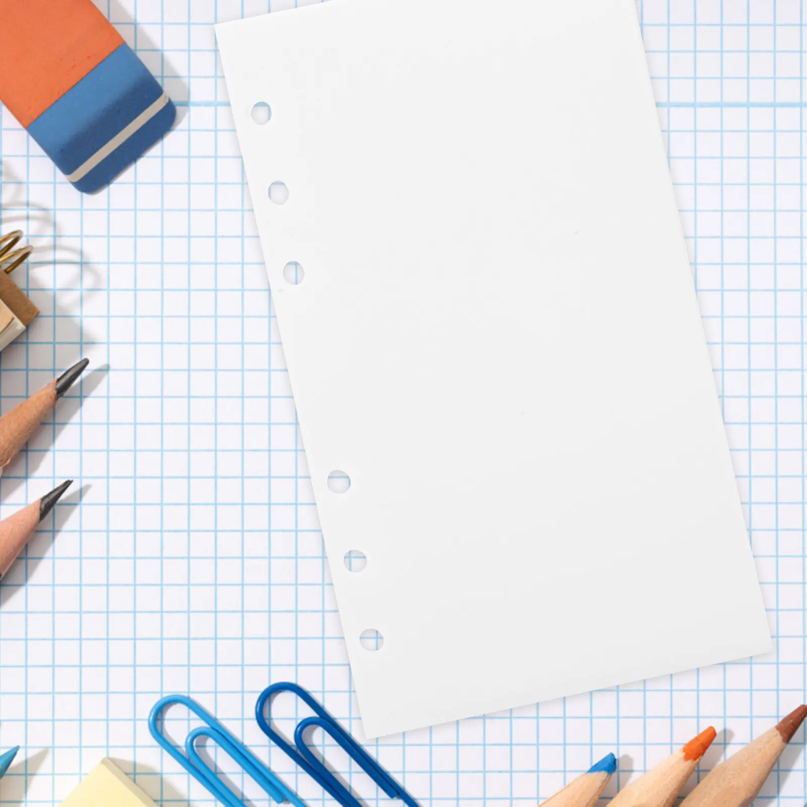 5Pcs 예산 바인더 인서트 A6 영수증 카드용 루스 리프 포켓 명함 휴대용 재사용 가능한 일상 사용 예산 책