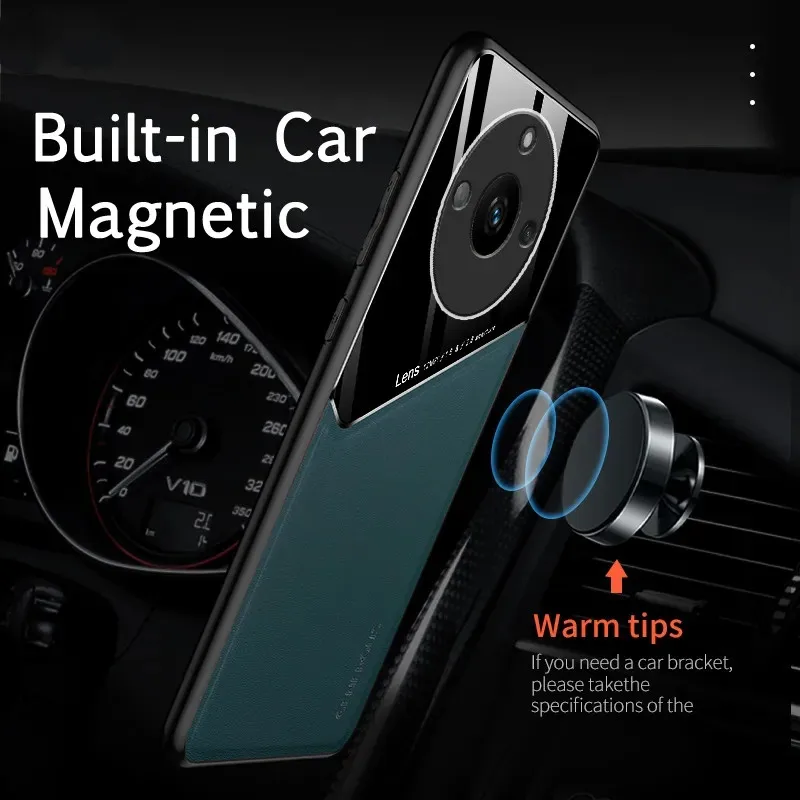 Magnetic Suction Shockproof Protective Phone Case with Enhanced Frame