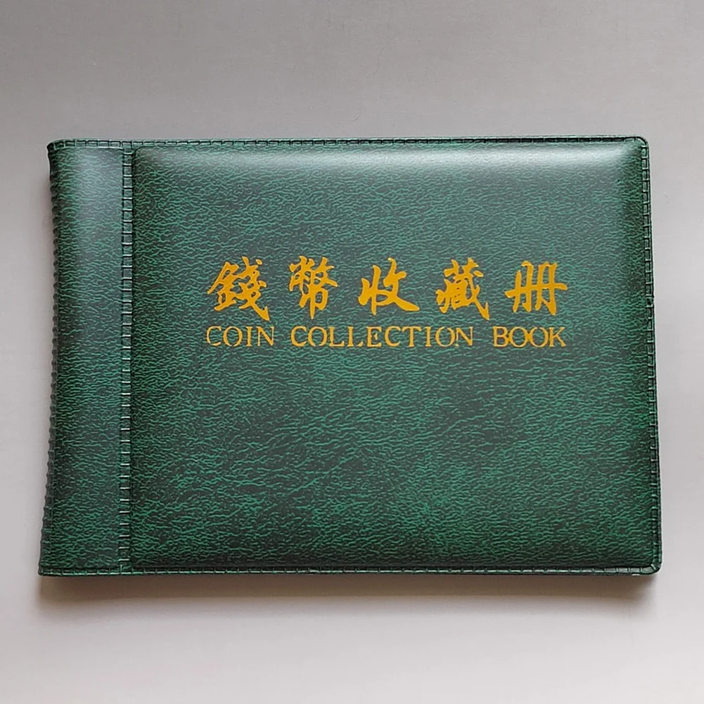 Coin Holder Collection Storage Album Book 60 Coin Capacity Suitable for Coins Tokens Medallions Portable and Easy to Use Coins Collection Album Coin Collection Album