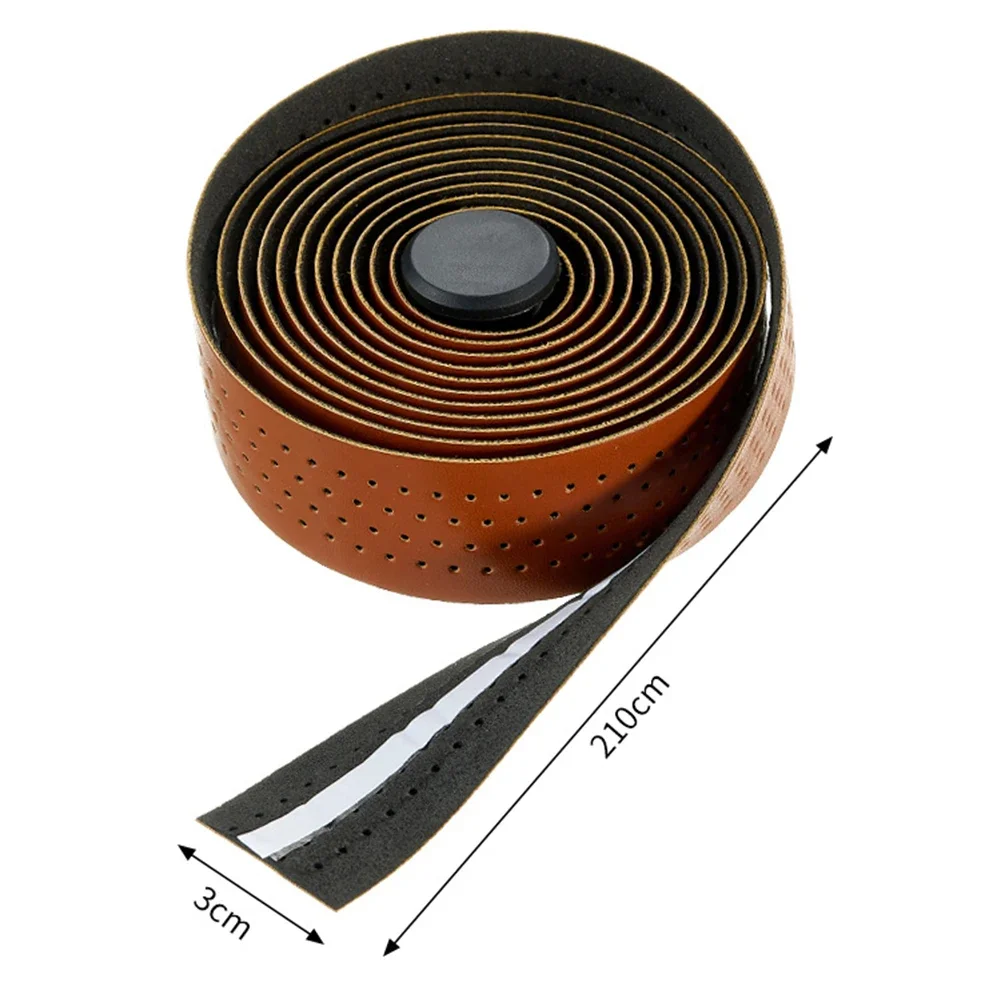 Road Bike Handlebars Tape Anti-slip Breathable Bicycle Handle Bar Tape Shock-absorbing Straps Cycling Accessories