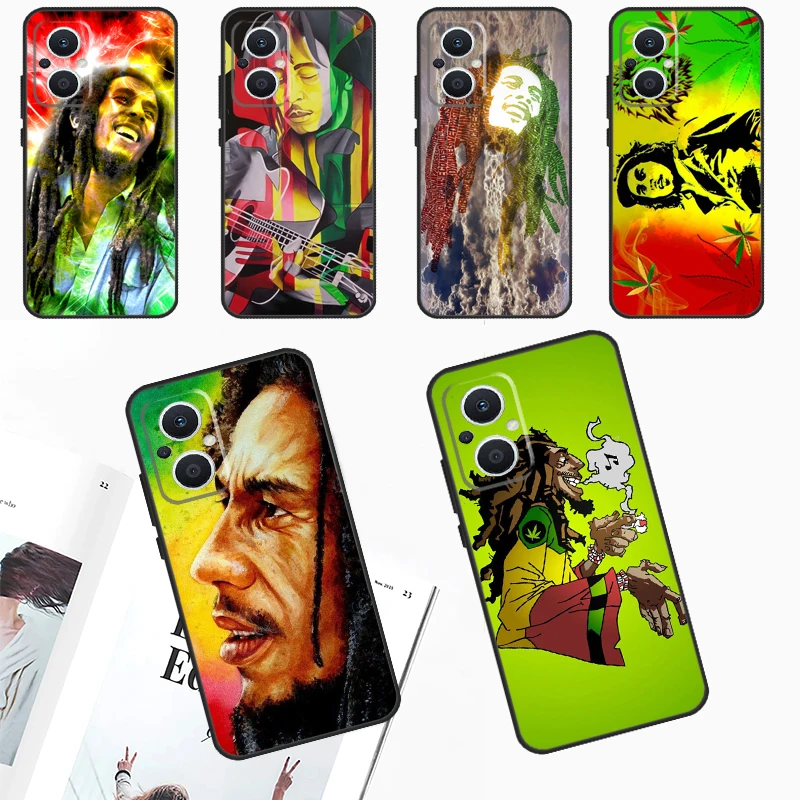 Bob Marley Jamaican Weed Design Phone Case