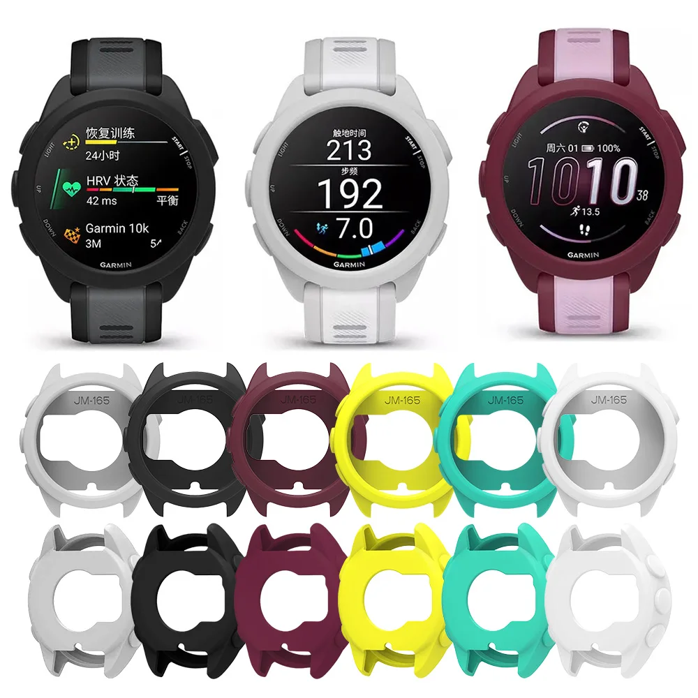 Silicone Smartwatch Protector - Soft, Anti-Fall, Dustproof Cover Case