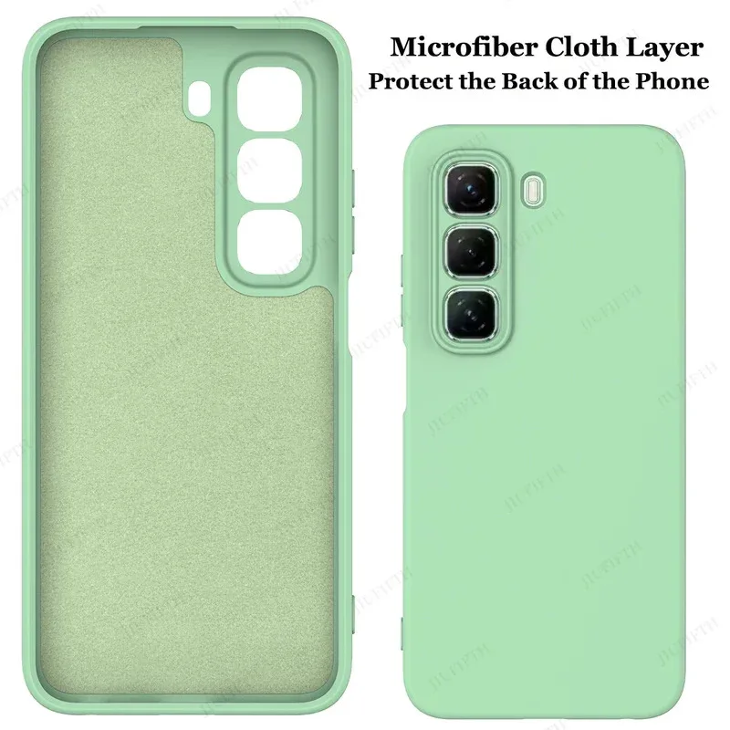Frosted Rubber Armor Silicone Case - Flexible Liquid Silicone Coque