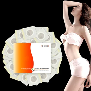 30Pcs/Box Weight Loss Slim Patch Fat Burning Slimming Products Body Belly Waist Losing Weight Cellulite Fat Burner Sticker 1
