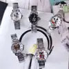 Children's Watch Disney Mickey Minnie Cute Boy Girl Cartoon Mickey Mouse Stainless Steel Waterproof Quartz Watch Birthday Gifts 2