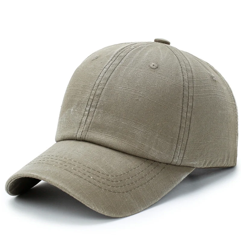 Unisex Cotton Cap Adjustable Plain Hat - Unstructured (14 Colors)