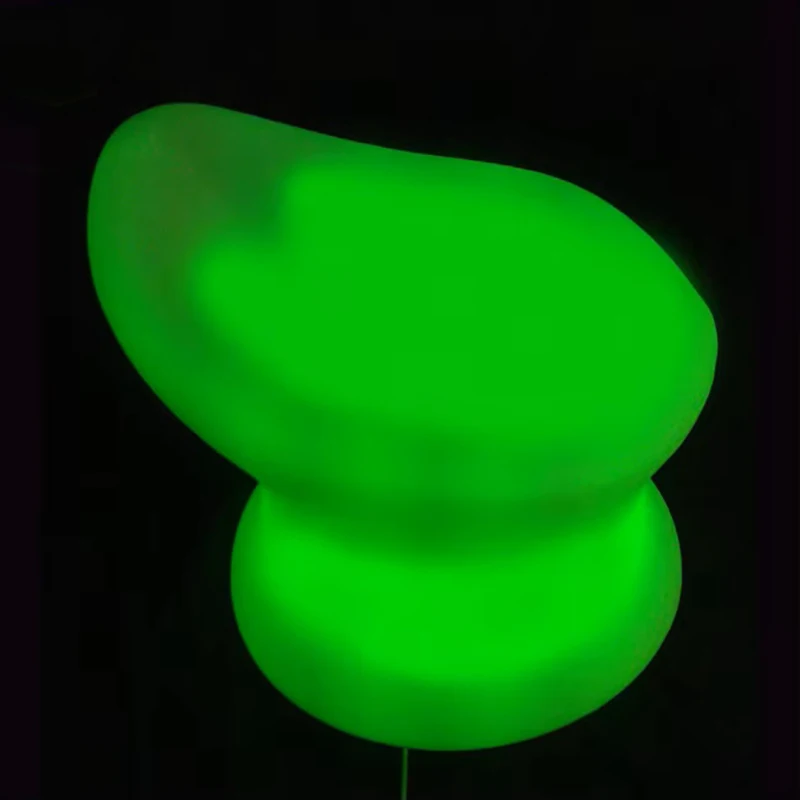 SK-LF35E, L33*W37*H35cm, Portable Glowing Baby Chair, Children Stool Chairs, Waterproof IP65, LED Stools RGB 16 Color Changing
